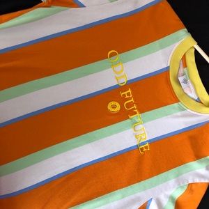 Odd future striped shirt